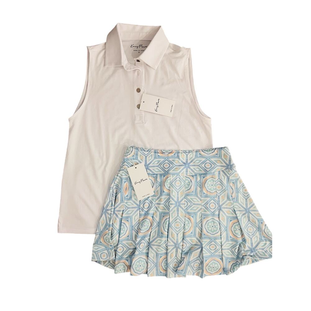 Kenny Flowers Skort (XS) and Tank (S) - 2 Pieces